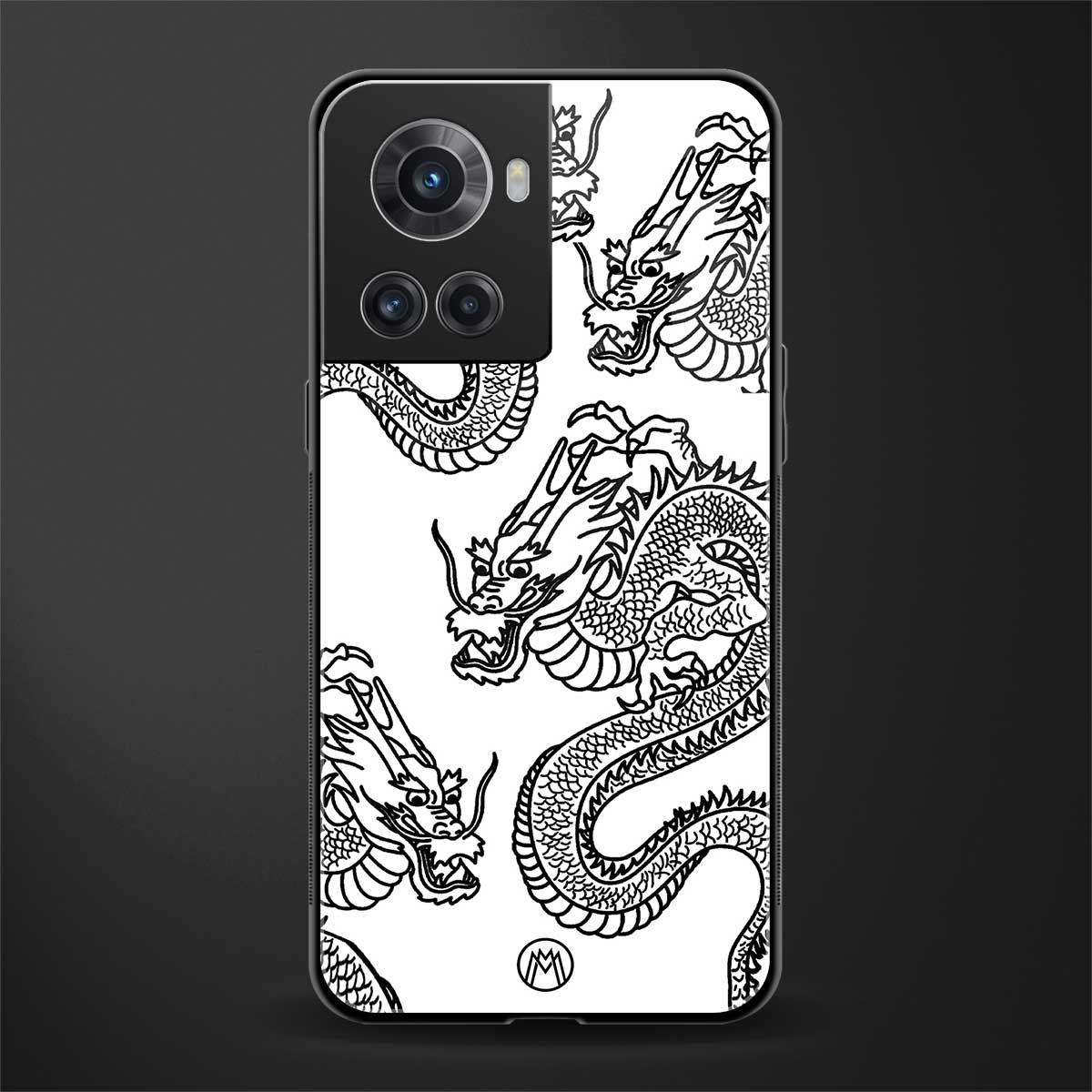 dragons lite back phone cover | glass case for oneplus 10r 5g