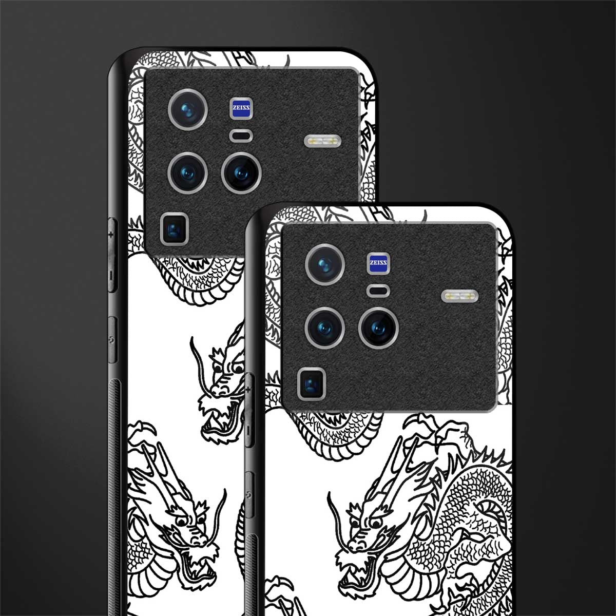 dragons lite glass case for vivo x80 pro 5g image-2