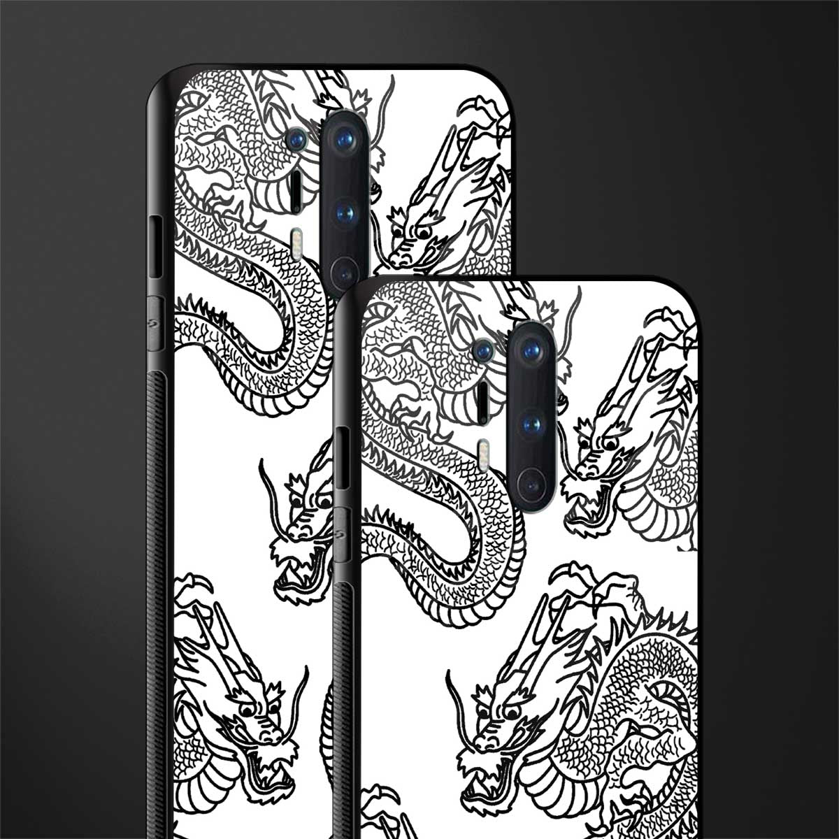 dragons lite glass case for oneplus 8 pro image-2