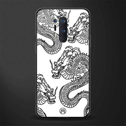 dragons lite glass case for oneplus 8 pro image