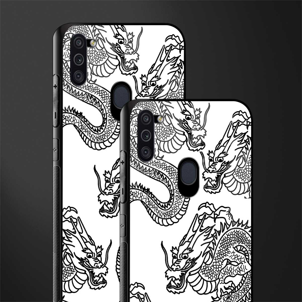 dragons lite glass case for samsung a11 image-2