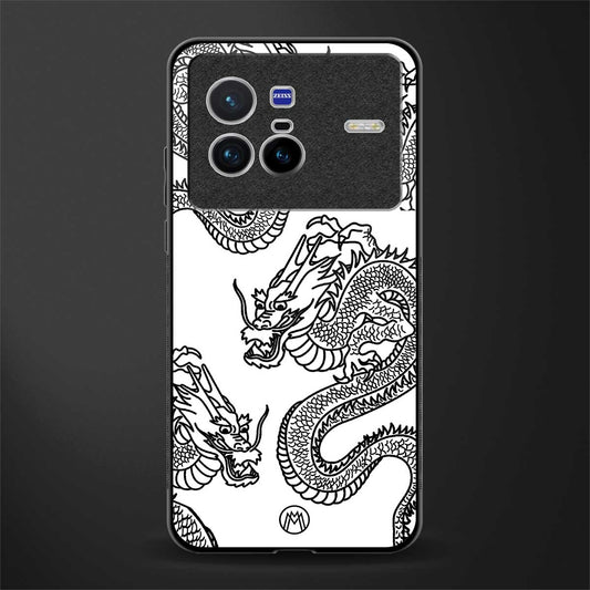 dragons lite glass case for vivo x80 image