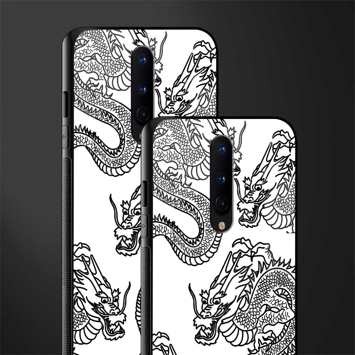 dragons lite glass case for oneplus 8 image-2
