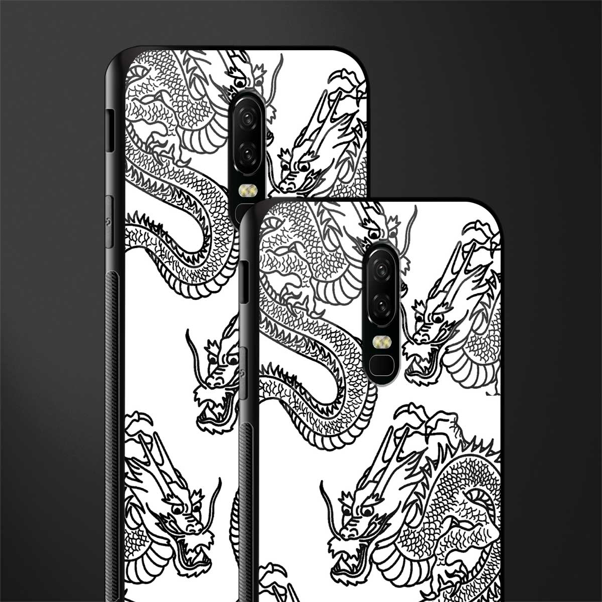 dragons lite glass case for oneplus 6 image-2