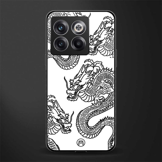 dragons lite back phone cover | glass case for oneplus 10t