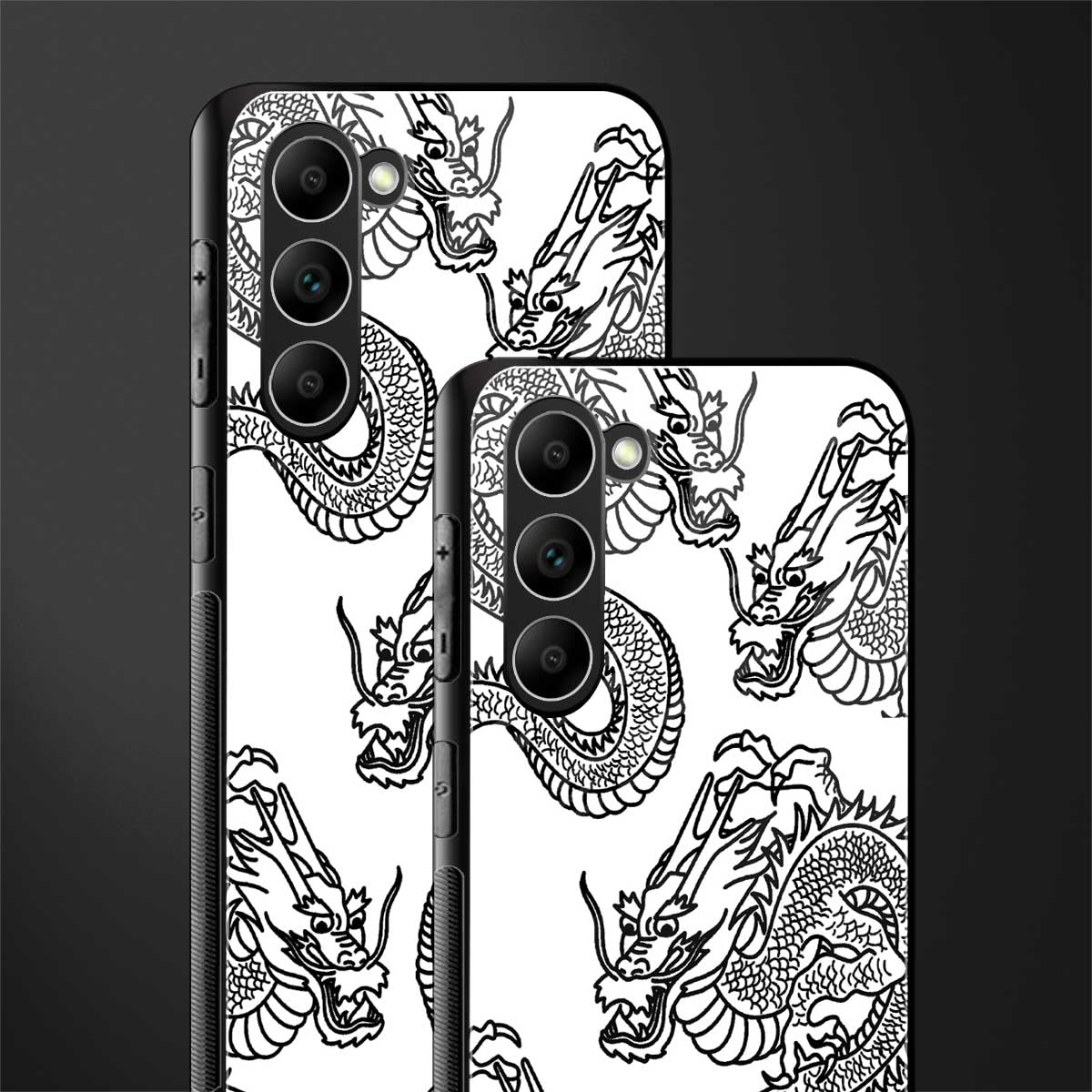 dragons lite glass case for phone case | glass case for samsung galaxy s23