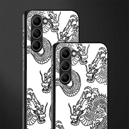 dragons lite glass case for phone case | glass case for samsung galaxy s23