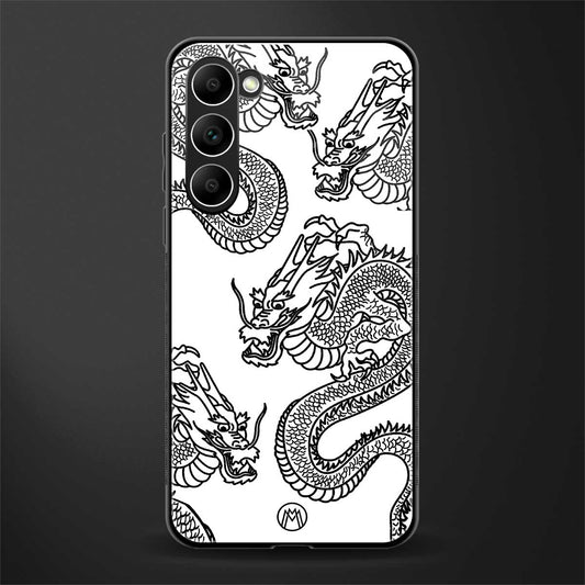 dragons lite glass case for phone case | glass case for samsung galaxy s23 plus