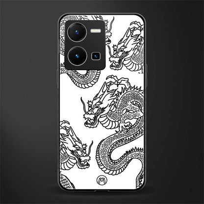 dragons lite back phone cover | glass case for vivo y35 4g