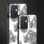 dragons lite back phone cover | glass case for oneplus 9