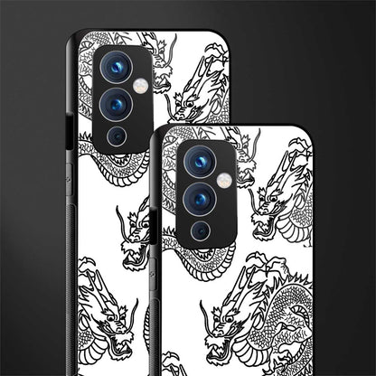 dragons lite back phone cover | glass case for oneplus 9