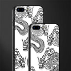 dragons lite glass case for iphone 8 plus image-2