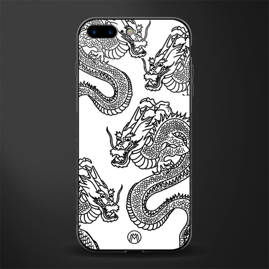 dragons lite glass case for iphone 8 plus image