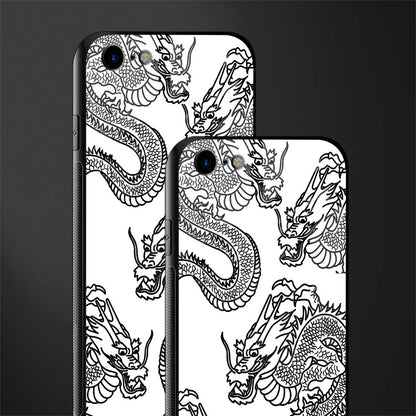 dragons lite glass case for iphone 8 image-2