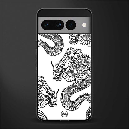 dragons lite back phone cover | glass case for google pixel 7 pro