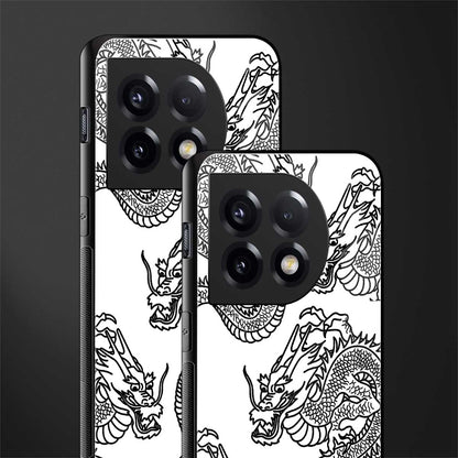 dragons lite back phone cover | glass case for oneplus 11