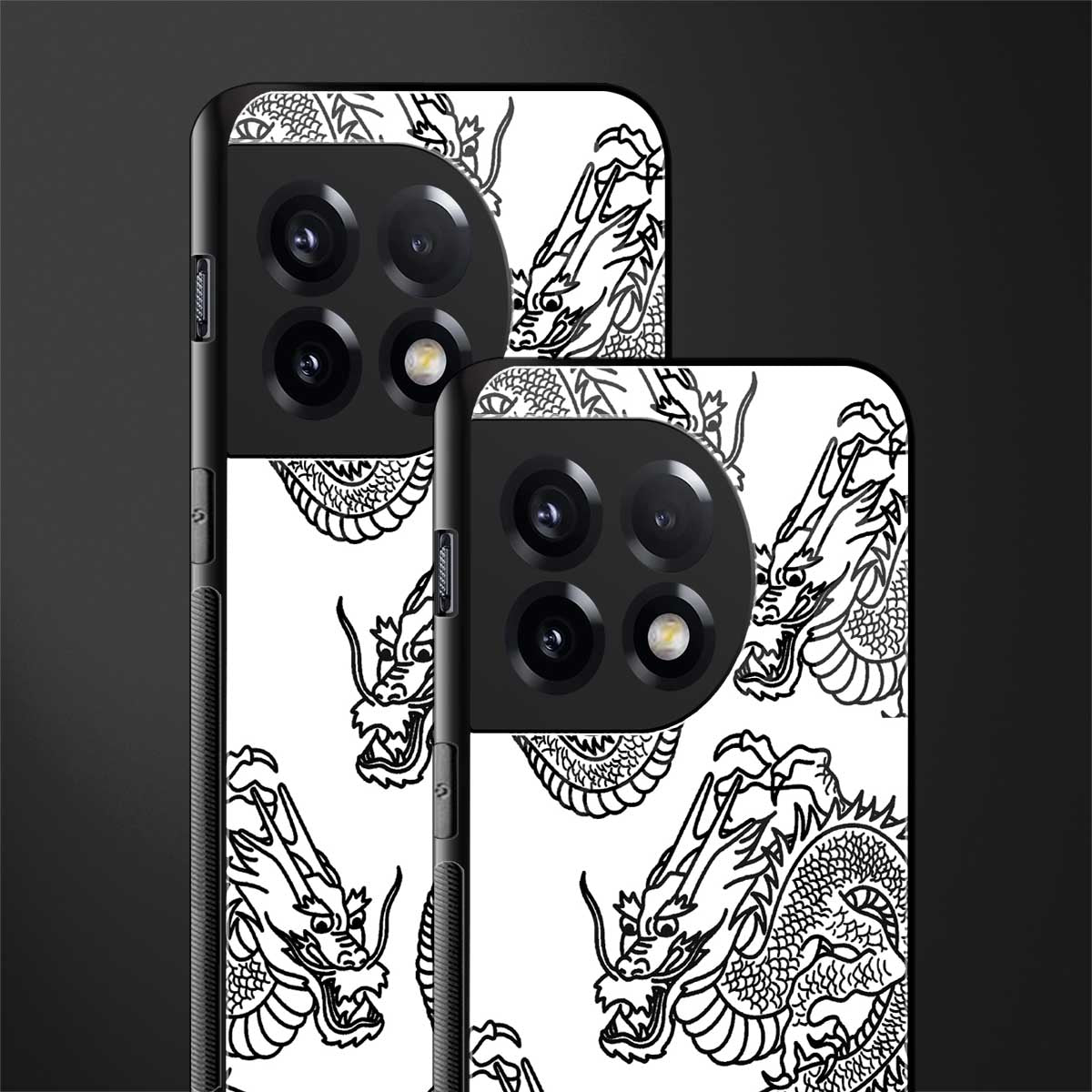 dragons lite back phone cover | glass case for oneplus 11r