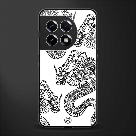 dragons lite back phone cover | glass case for oneplus 11r
