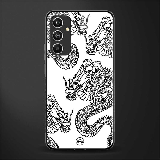 dragons lite back phone cover | glass case for samsung galaxy a54 5g