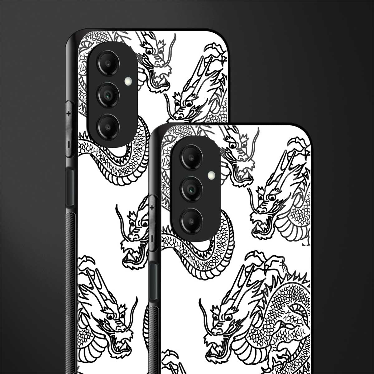 dragons lite back phone cover | glass case for samsung galaxy a14 5g