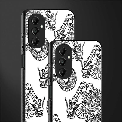 dragons lite back phone cover | glass case for samsung galaxy a14 5g