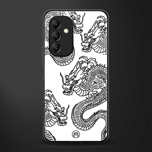 dragons lite back phone cover | glass case for samsung galaxy a14 5g