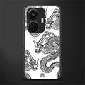 dragons lite back phone cover | glass case for vivo t1 44w 4g