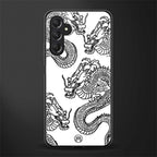 dragons lite back phone cover | glass case for samsun galaxy a24 4g