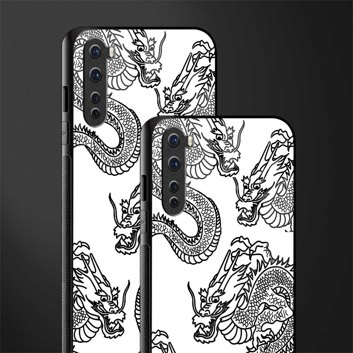 dragons lite glass case for oneplus nord ac2001 image-2