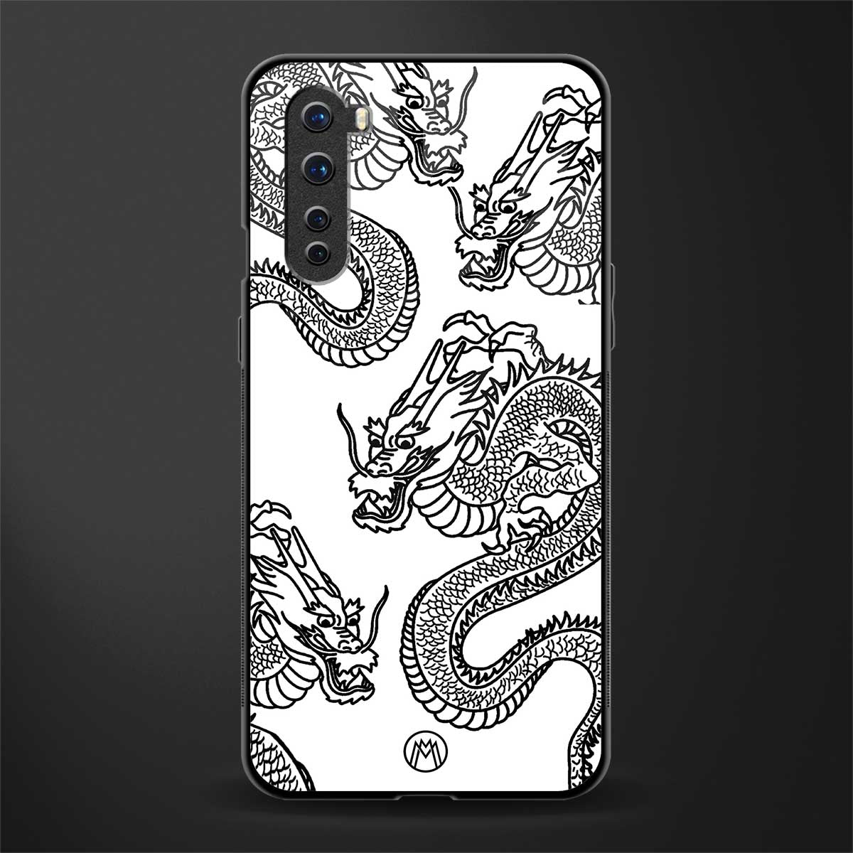 dragons lite glass case for oneplus nord ac2001 image