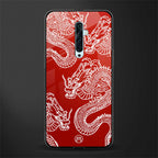 dragons red glass case for oppo reno 2z image