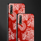 dragons red glass case for vivo z1x image-2