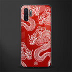 dragons red glass case for samsung galaxy note 10 plus image