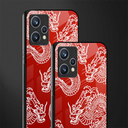 dragons red glass case for realme 9 pro plus 5g image-2