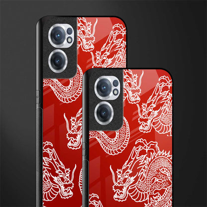 dragons red glass case for oneplus nord ce 2 5g image-2