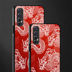 dragons red glass case for realme narzo 20 pro image-2