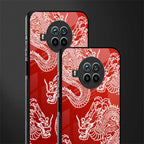 dragons red glass case for mi 10i image-2