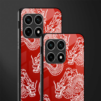 dragons red glass case for oneplus 10 pro 5g image-2