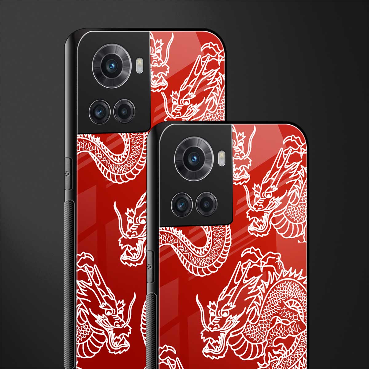 dragons red back phone cover | glass case for oneplus 10r 5g