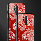 dragons red glass case for oneplus 8 pro image-2