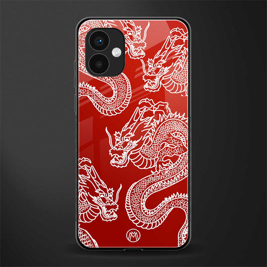 dragons red back phone cover | glass case for samsung galaxy a04