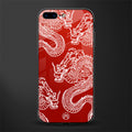 dragons red glass case for iphone 7 plus image