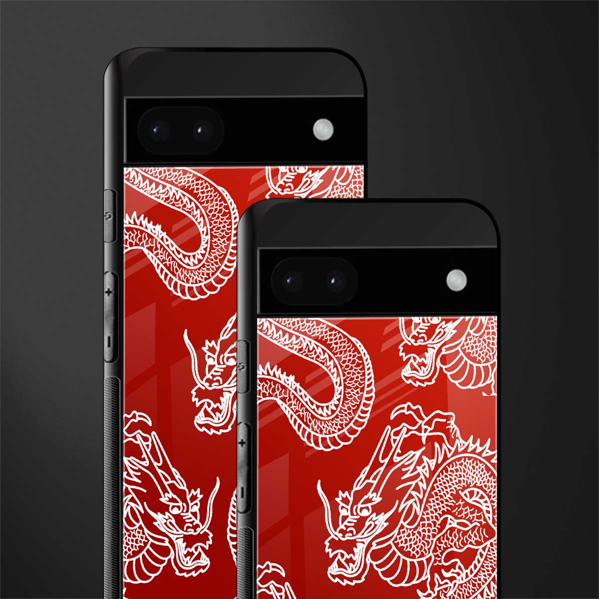 dragons red back phone cover | glass case for google pixel 6a