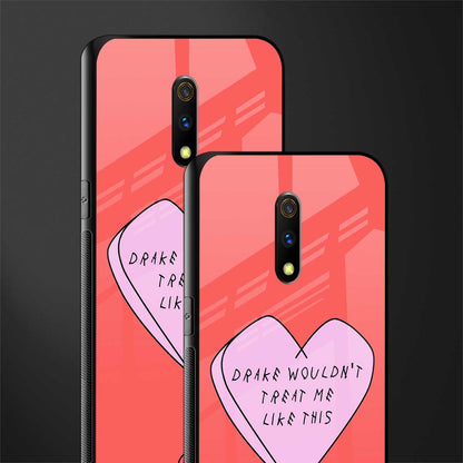 drake wouldn't treat me like this glass case for oppo k3 image-2