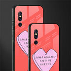 drake wouldn't treat me like this glass case for vivo v15 pro image-2