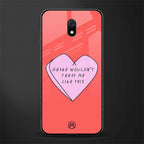drake wouldn't treat me like this glass case for redmi 8a image