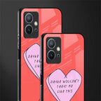 drake wouldn't treat me like this glass case for vivo t1 5g image-2