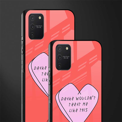 drake wouldn't treat me like this glass case for samsung galaxy a91 image-2
