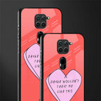 drake wouldn't treat me like this glass case for redmi note 9 image-2