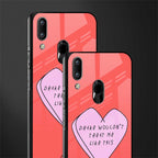drake wouldn't treat me like this glass case for vivo y91 image-2